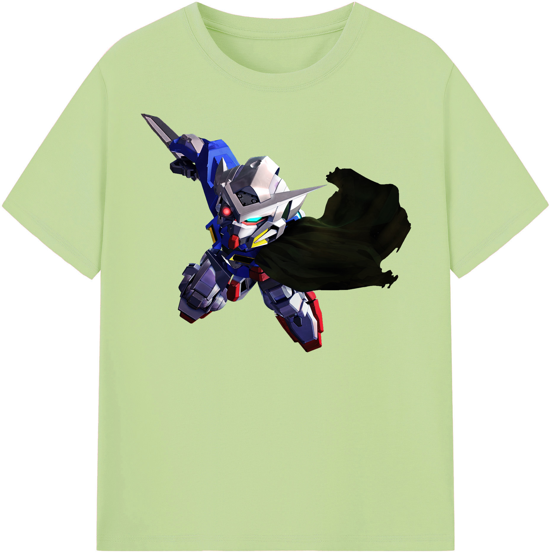（画像用） 機動戦士ガンダム Mobile Suit Gundam 綿100％半袖Tシャツ（フロントプリント）